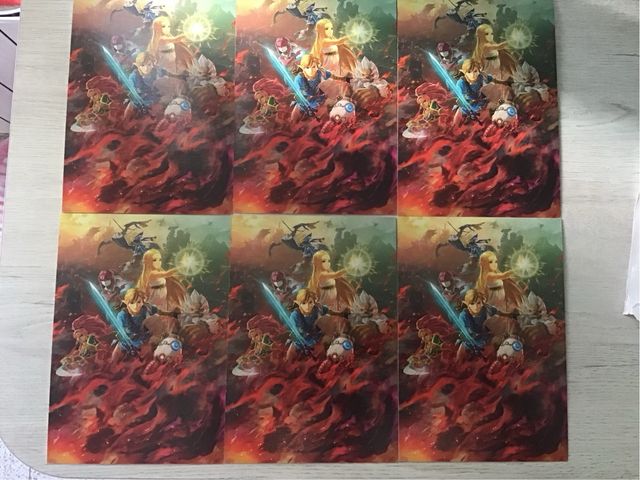 Set de postales zelda hyrule warriors