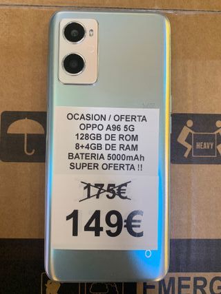OPPO A96 5G 128GB 12GB RAM - Come nuovo