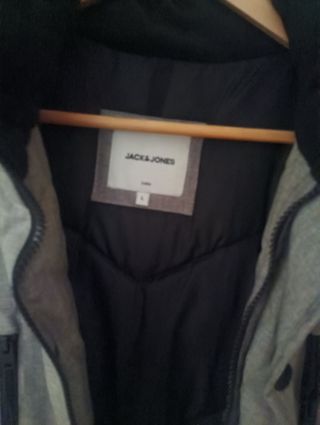 Abrigo gris Jack & Jones Hombre