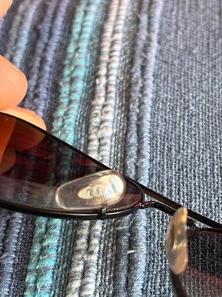 Ray-Ban Aviator RB3025 - Gafas rojas, y blancas