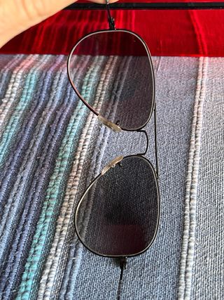 Ray-Ban Aviator RB3025 - Gafas rojas, y blancas