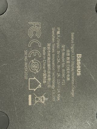 Cargador inalámbrico Baseus