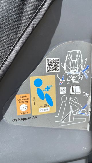 Sillita coche kipplan century