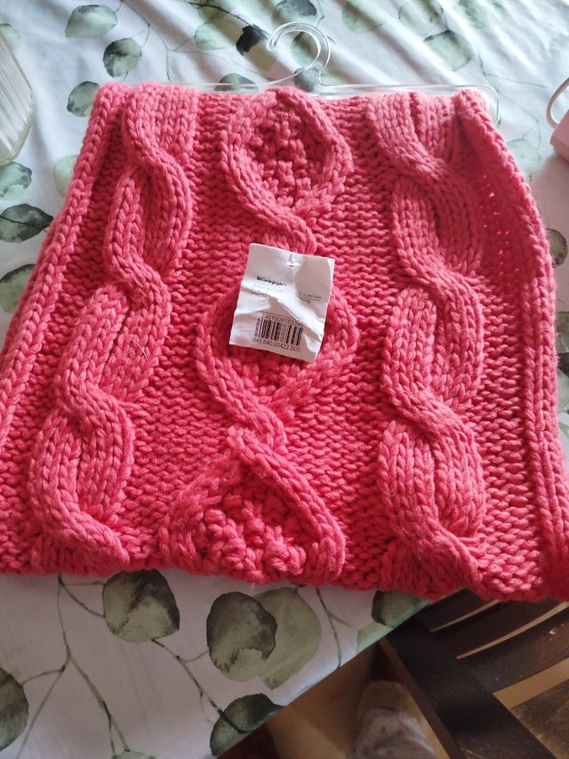 Bufanda doble , cerrada muy calentita