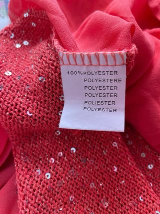 Blusa Paccio roja c/lentejuelas - T4