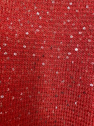 Blusa Paccio roja c/lentejuelas - T4