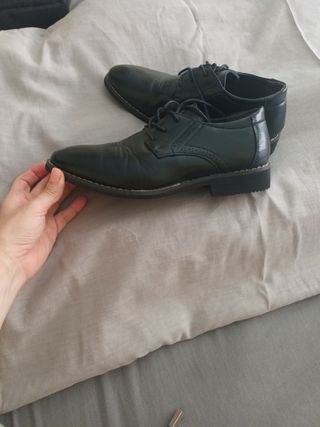 Zapatos comunión niño - negros