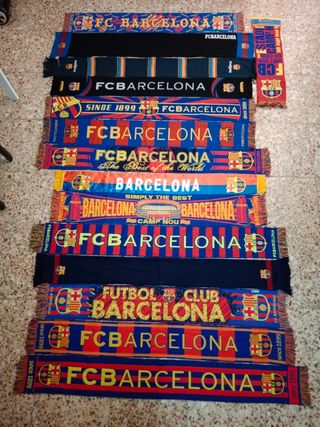 Bufandas F.C Barcelona