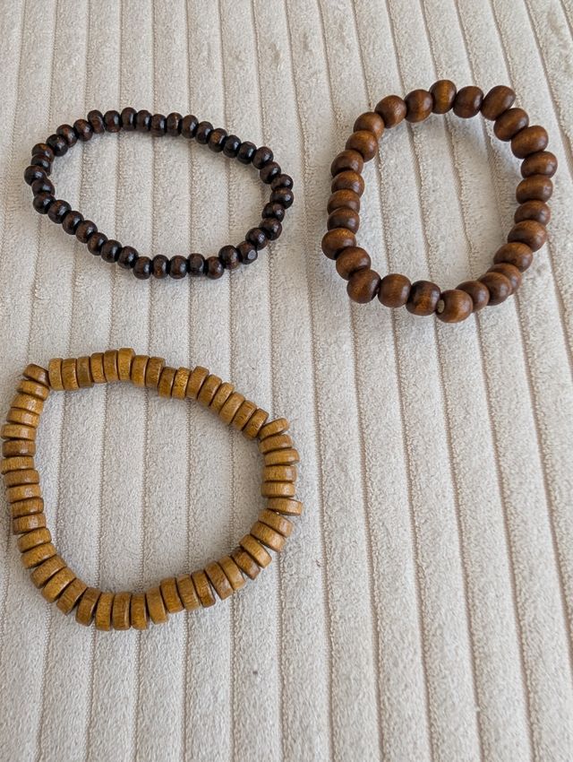 Pulseras artesanales - 7 piezas