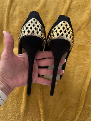 Tacones 14 cm negros