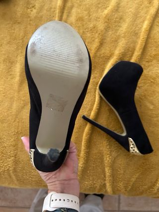 Tacones 14 cm negros