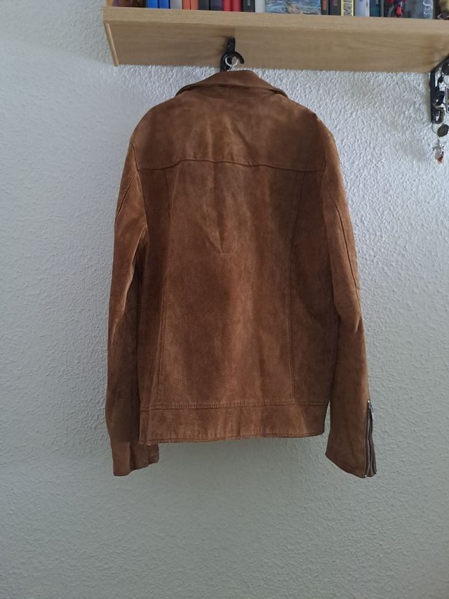 Chaqueta Cuero Zara