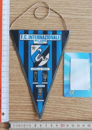 Gagliardetto FC Barcelona (pennant, banderín Barça