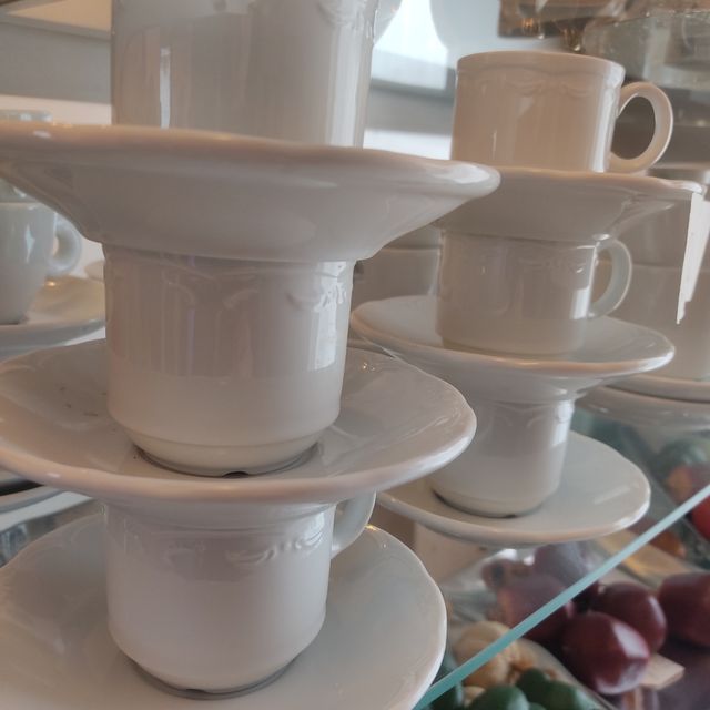 Tazas café blanca