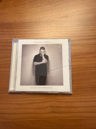 CD Tiziano Ferro - Accetto Miracoli