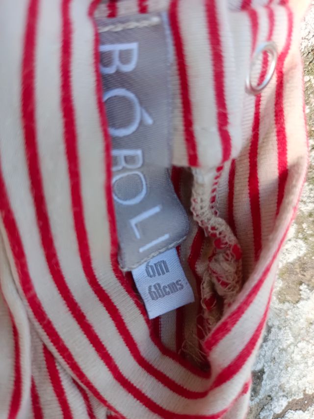 Conjunto vaquero y camiseta 6 meses