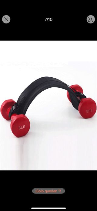 Cinturón peso puente cadera