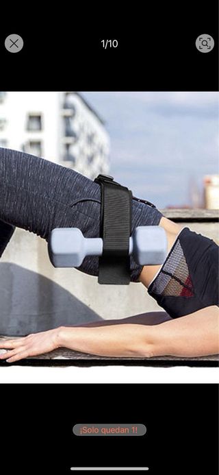Cinturón peso puente cadera