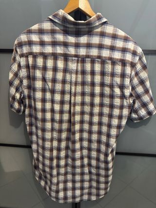 Camicia OVS L - Cotone, Blu/Marrone