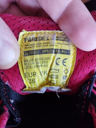 Zapatos Trabajo Mujer Paredes