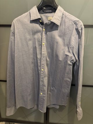 Camicia Xacus azzurra tg. 44