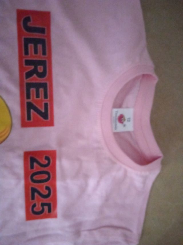 Camiseta Jerez 2025 niña