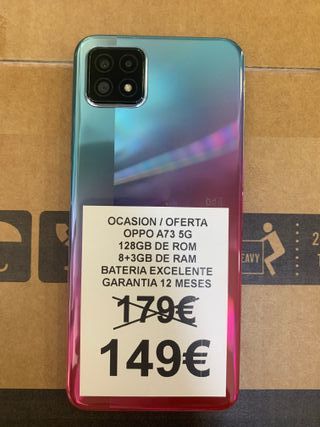 OPPO A73 5G 128GB 11GB RAM - Come nuovo