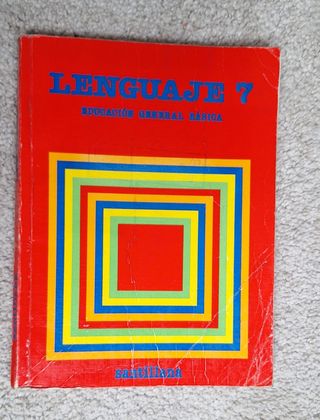 Libro 7 EGB LENGUAJE santillana