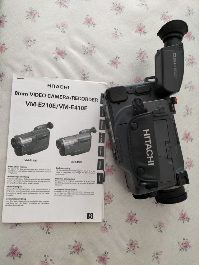 VIDEO CÁMARA HITACHI 8 mm VM-E210E