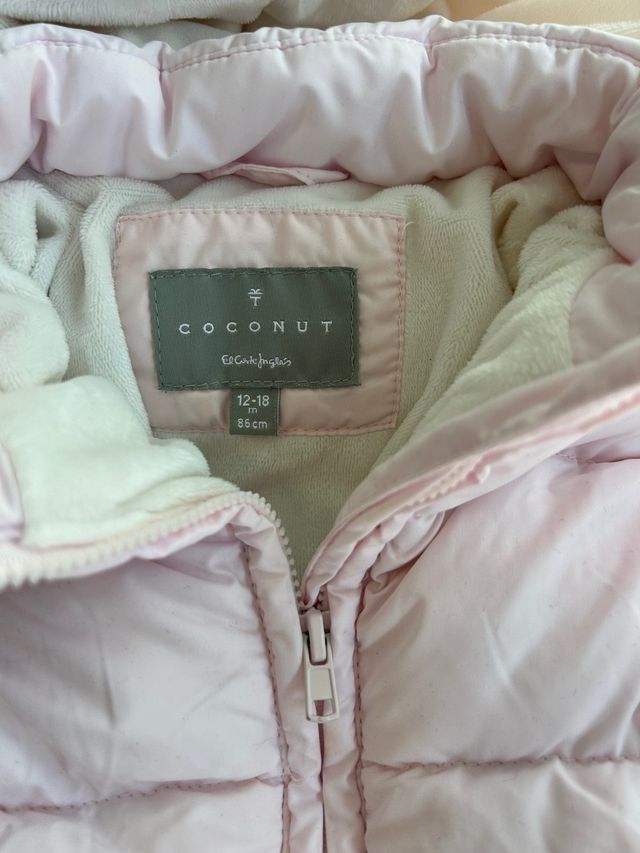 Abrigo Dulces. Talla 12- 18 meses