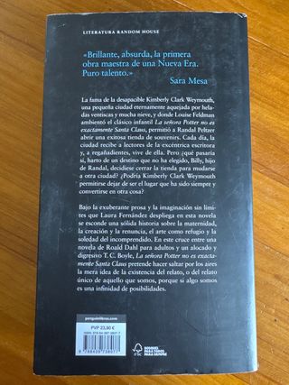 Libro: La señora Potter no es exactamente S. Claus