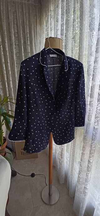 CHAQUETA,PUNTO ROMA 