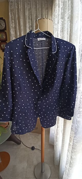 CHAQUETA,PUNTO ROMA 