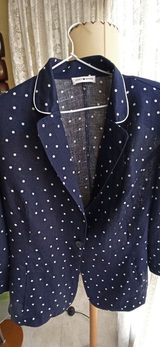 CHAQUETA,PUNTO ROMA 