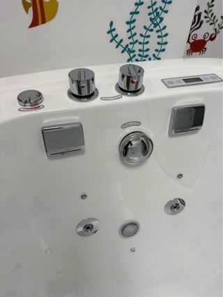 Bañera hidromasaje bebé - ¡Como nueva!