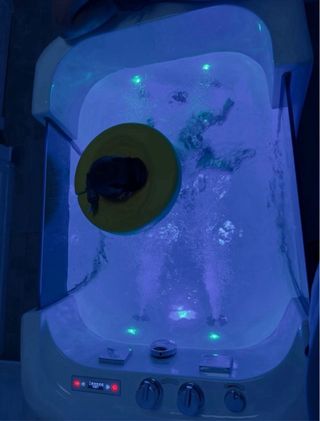 Bañera hidromasaje bebé - ¡Como nueva!