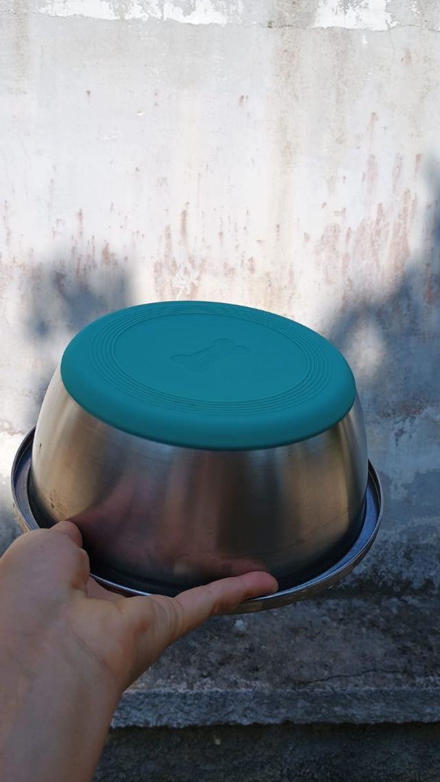 Ciotola acciaio inox cane grande