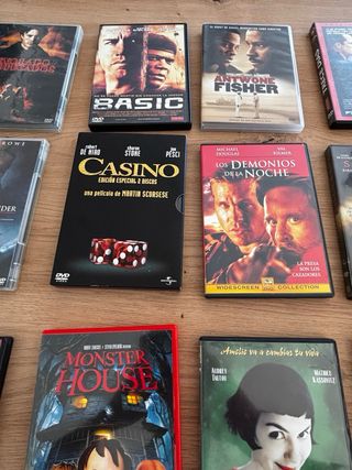 Lote 7 DVD cine accion drama comedia humor