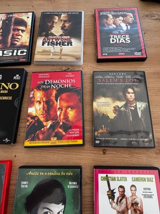 Lote 7 DVD cine accion drama comedia humor