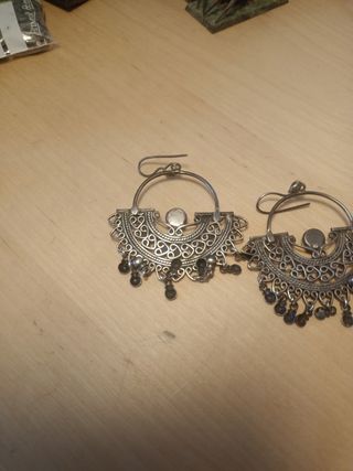 Pendientes de plata vintage
 
