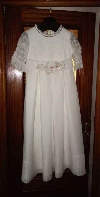 Vestido comunión niña blanco