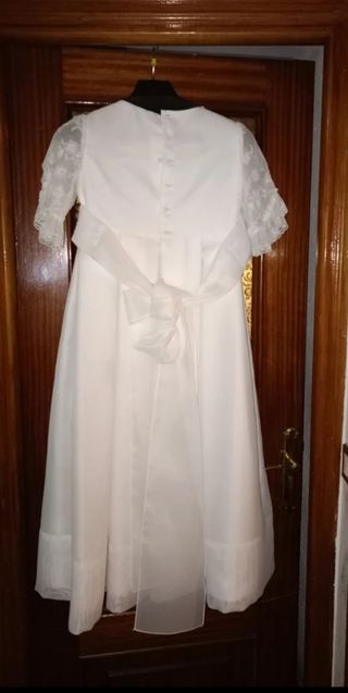 Vestido comunión niña blanco