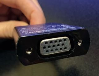 ADATTATORE DISPLAY PORT -VGA FEMMINA HP usato