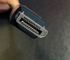 ADATTATORE DISPLAY PORT -VGA FEMMINA HP usato