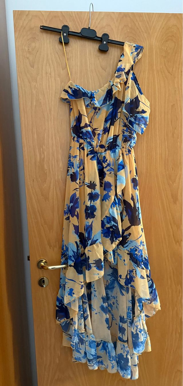 Vestito Rinascimento | Blu & Giallo