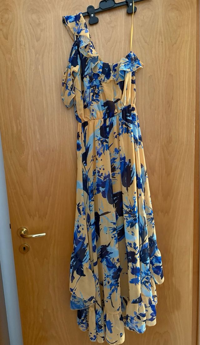 Vestito Rinascimento | Blu & Giallo