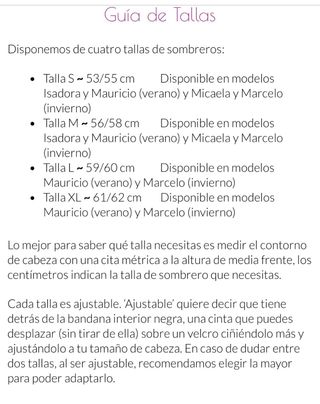 Sombrero verano marrón S Cinta ancha