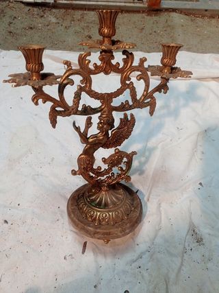 CANDELABRO DE BRONCE 