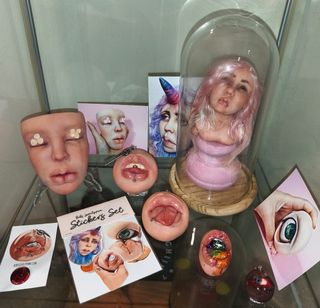 Escultura artista BIBSLOVELYPAM arte