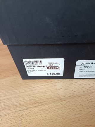 John Richmond Sneakers Bianche 35